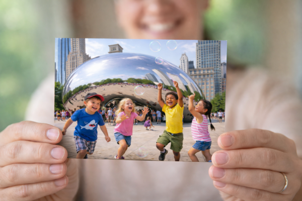 Sample ChristaPix Postcard